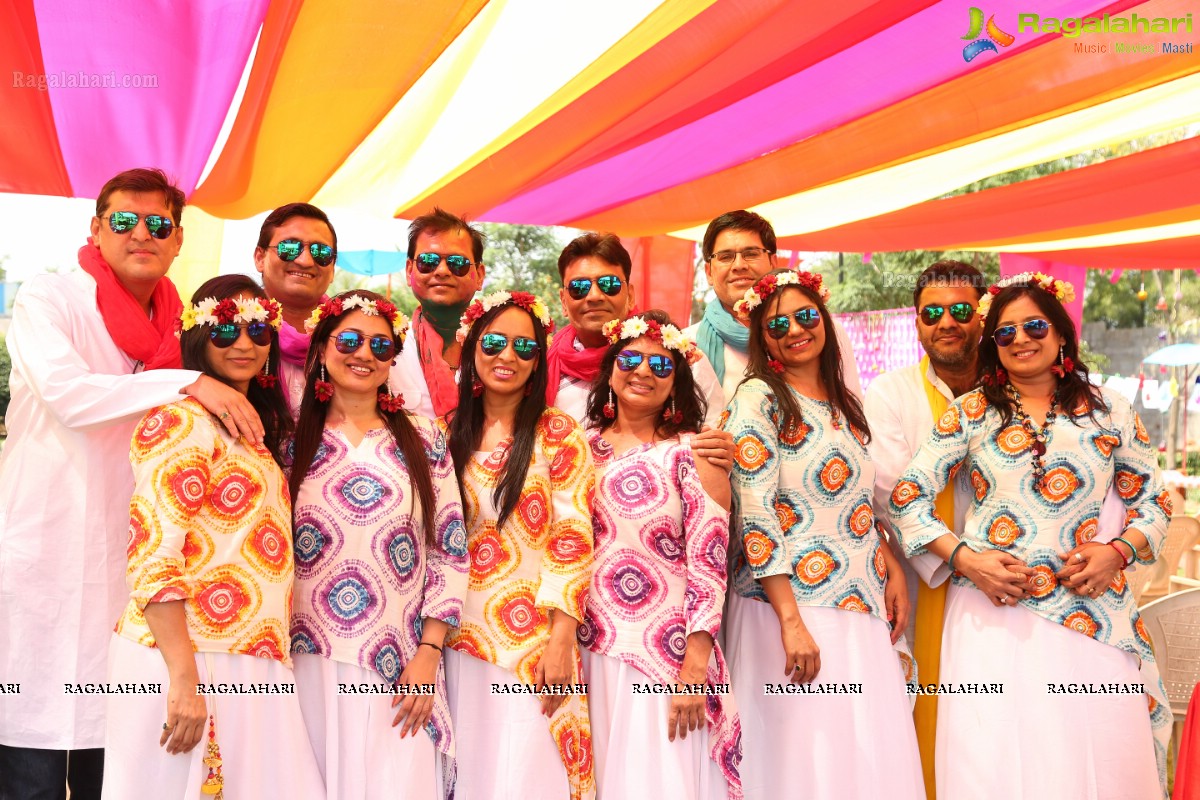 Holi 2017 Celebrations by Samanvay Ladies Club, Hyderabad