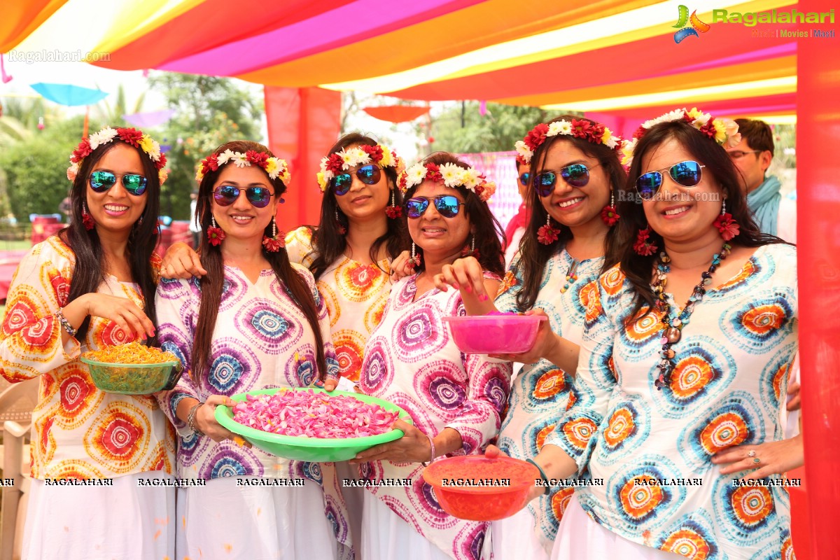 Holi 2017 Celebrations by Samanvay Ladies Club, Hyderabad