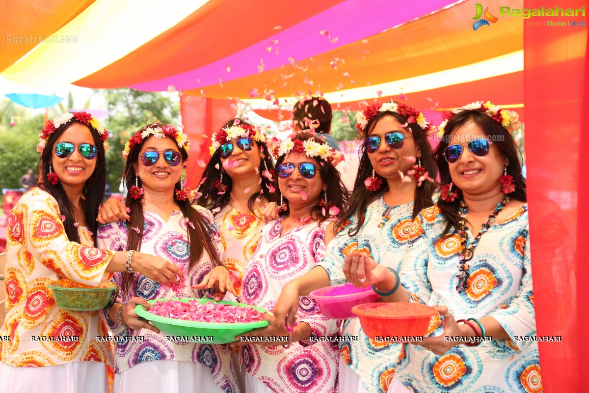 Holi 2017 Celebrations by Samanvay Ladies Club, Hyderabad