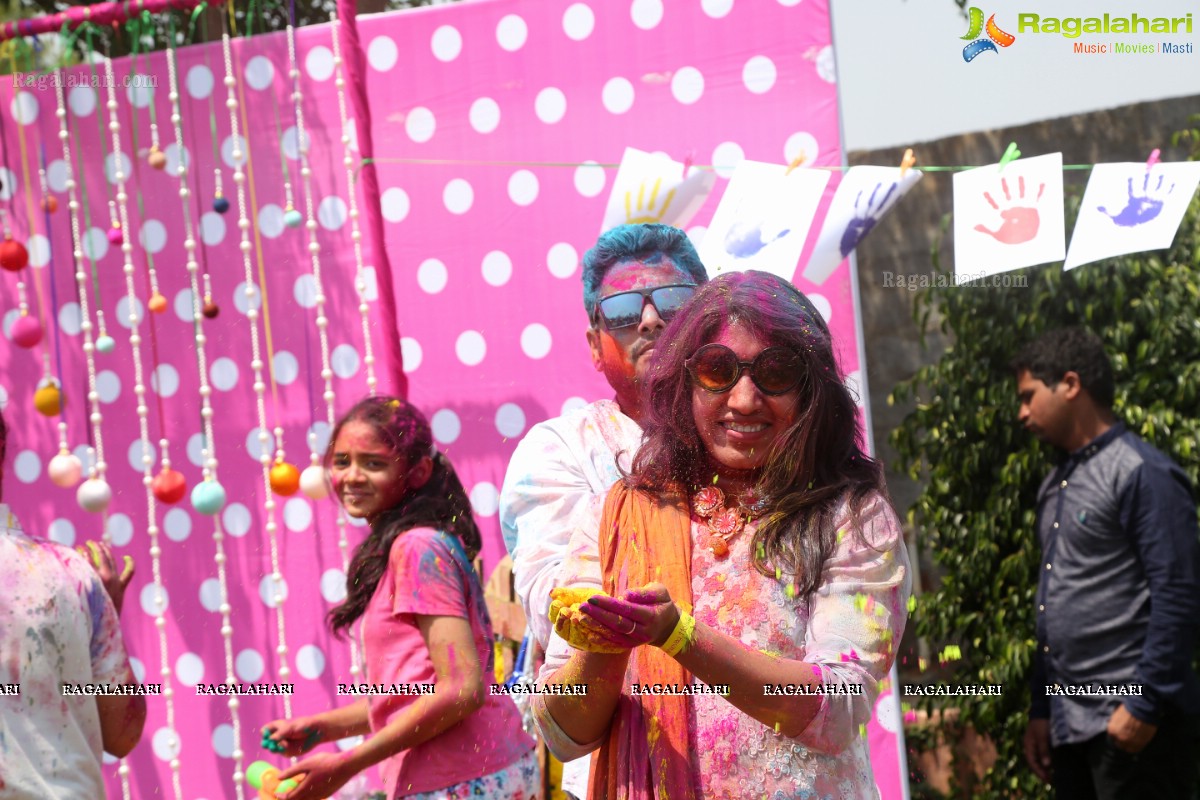 Holi 2017 Celebrations by Samanvay Ladies Club, Hyderabad