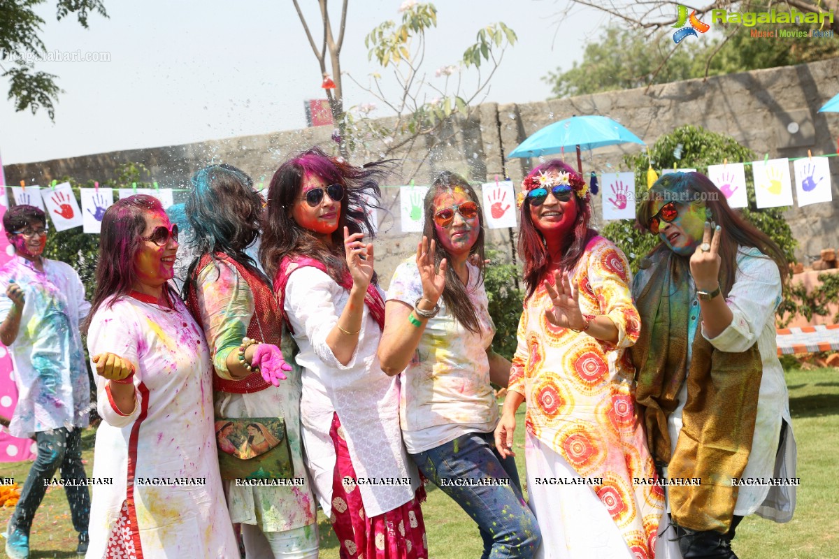 Holi 2017 Celebrations by Samanvay Ladies Club, Hyderabad