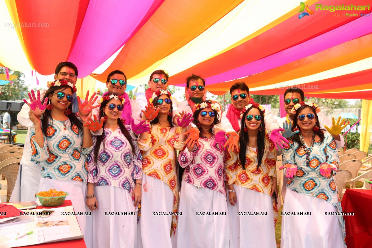 Holi 2017 Celebrations by Samanvay Ladies Club, Hyderabad