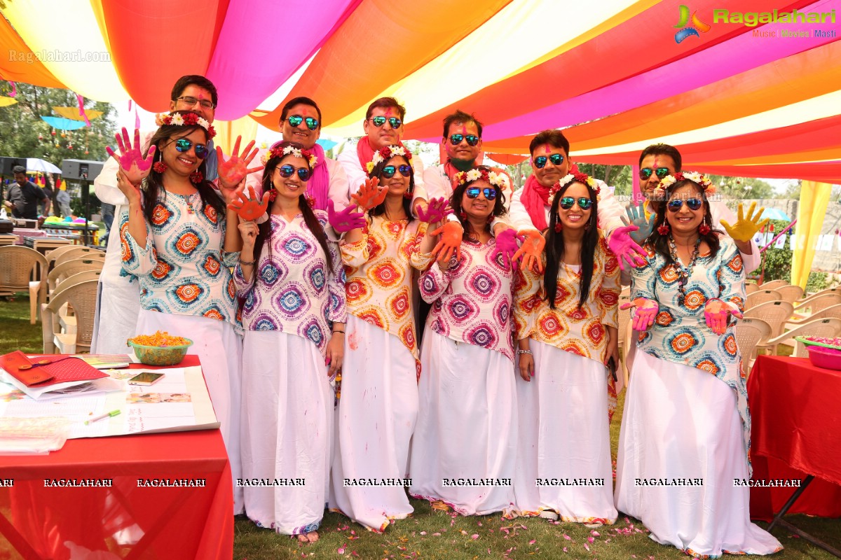 Holi 2017 Celebrations by Samanvay Ladies Club, Hyderabad