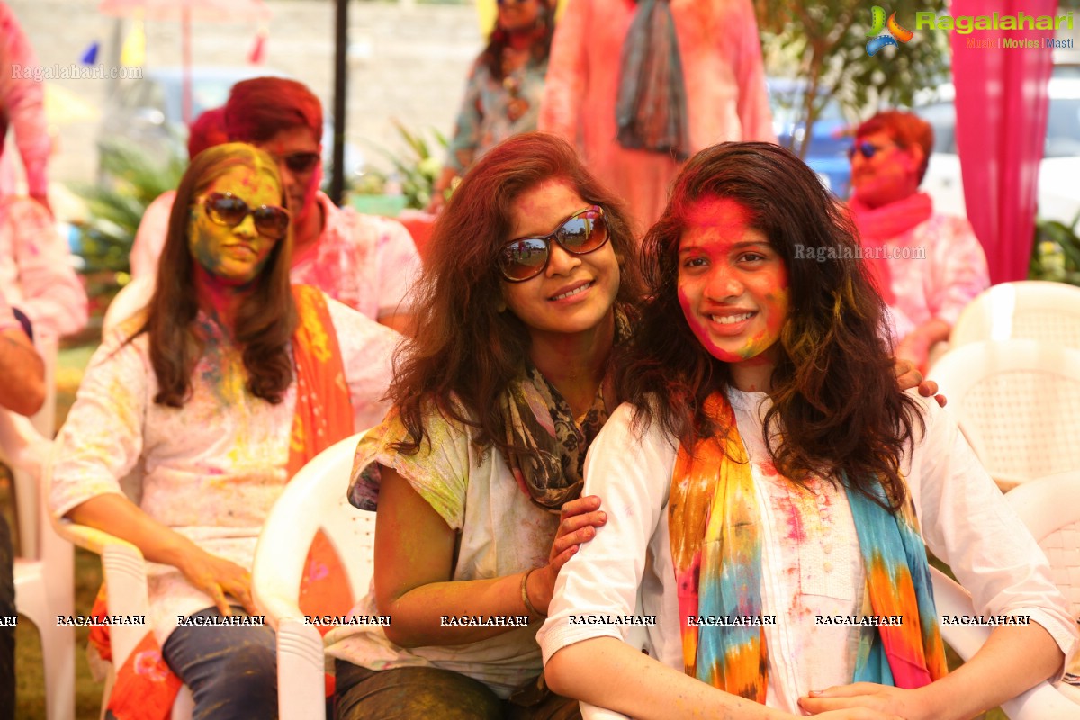 Holi 2017 Celebrations by Samanvay Ladies Club, Hyderabad