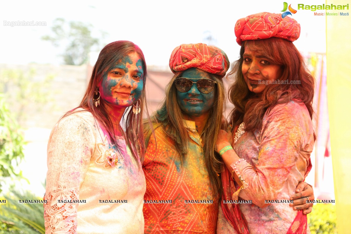 Holi 2017 Celebrations by Samanvay Ladies Club, Hyderabad