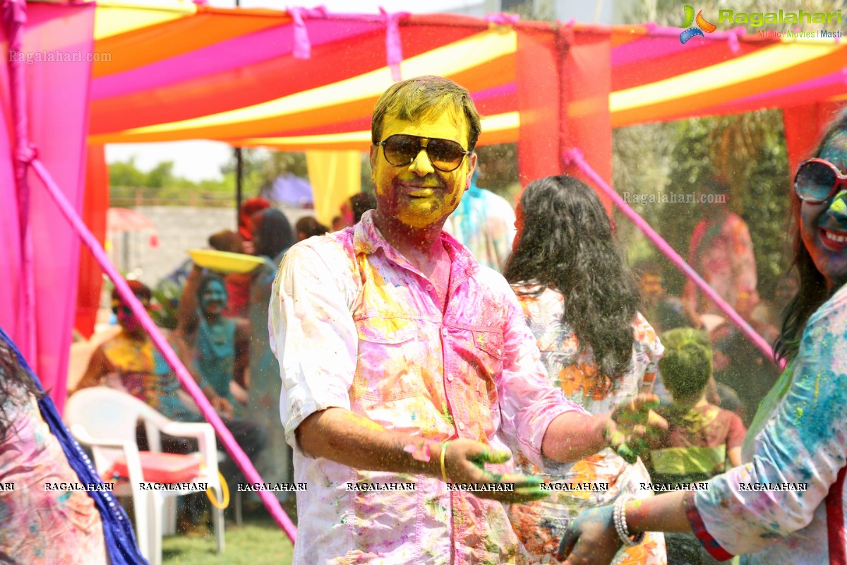 Holi 2017 Celebrations by Samanvay Ladies Club, Hyderabad