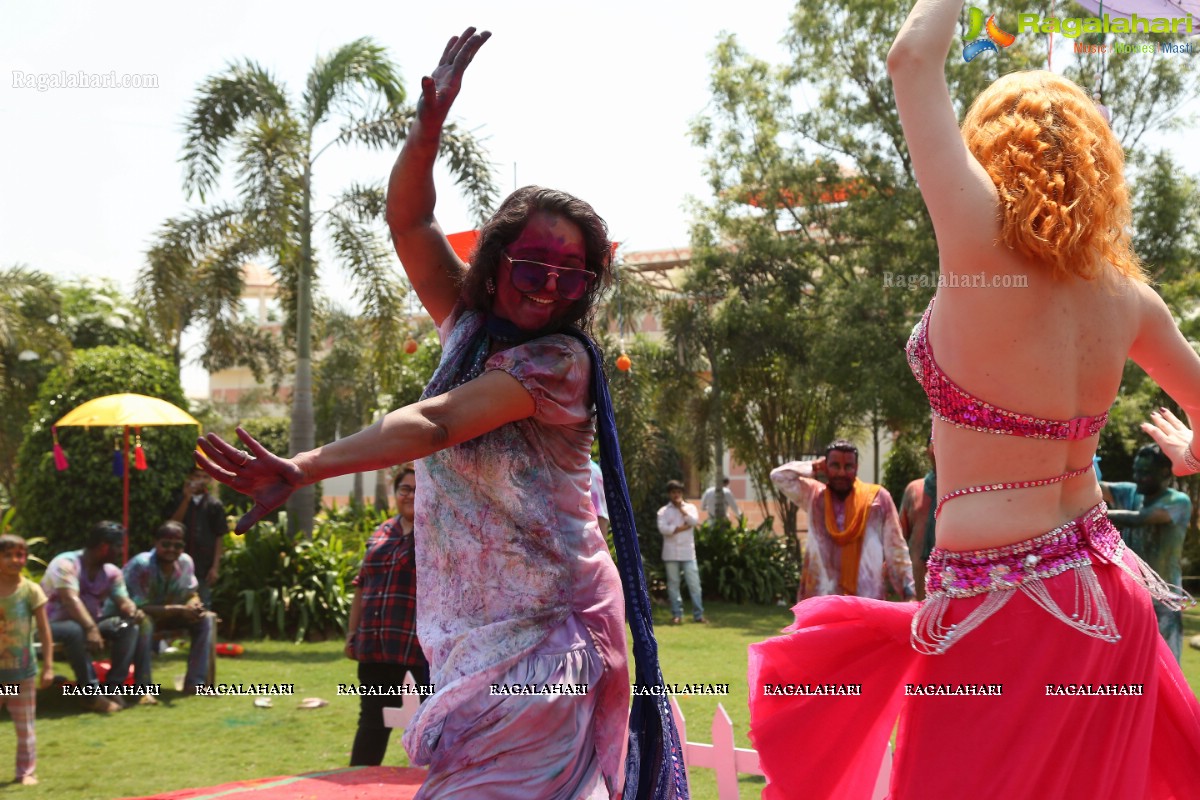 Holi 2017 Celebrations by Samanvay Ladies Club, Hyderabad