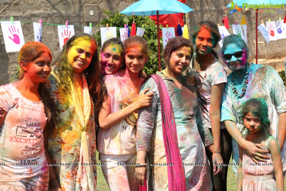 Holi 2017 Celebrations by Samanvay Ladies Club, Hyderabad