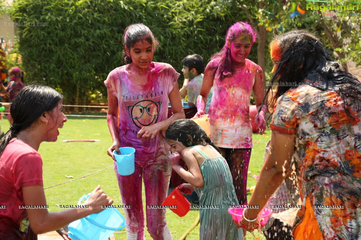 Holi 2017 Celebrations by Samanvay Ladies Club, Hyderabad