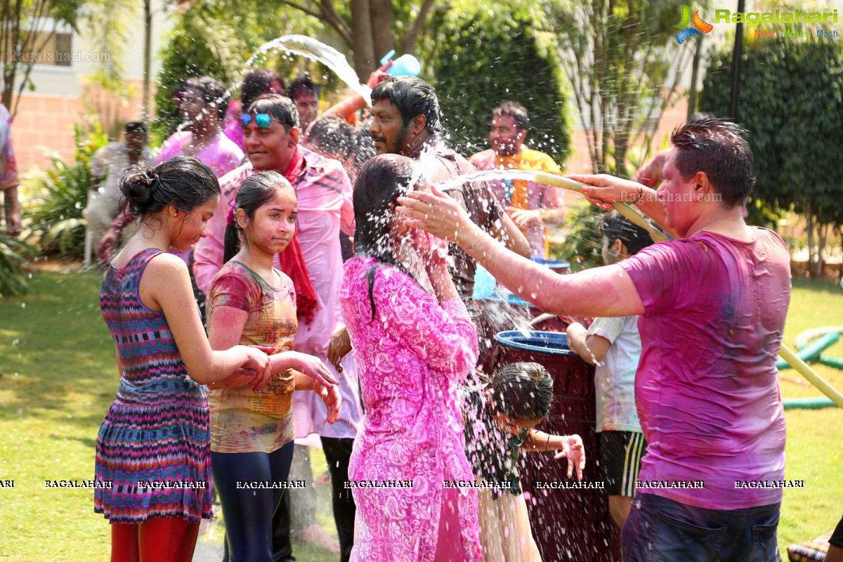 Holi 2017 Celebrations by Samanvay Ladies Club, Hyderabad