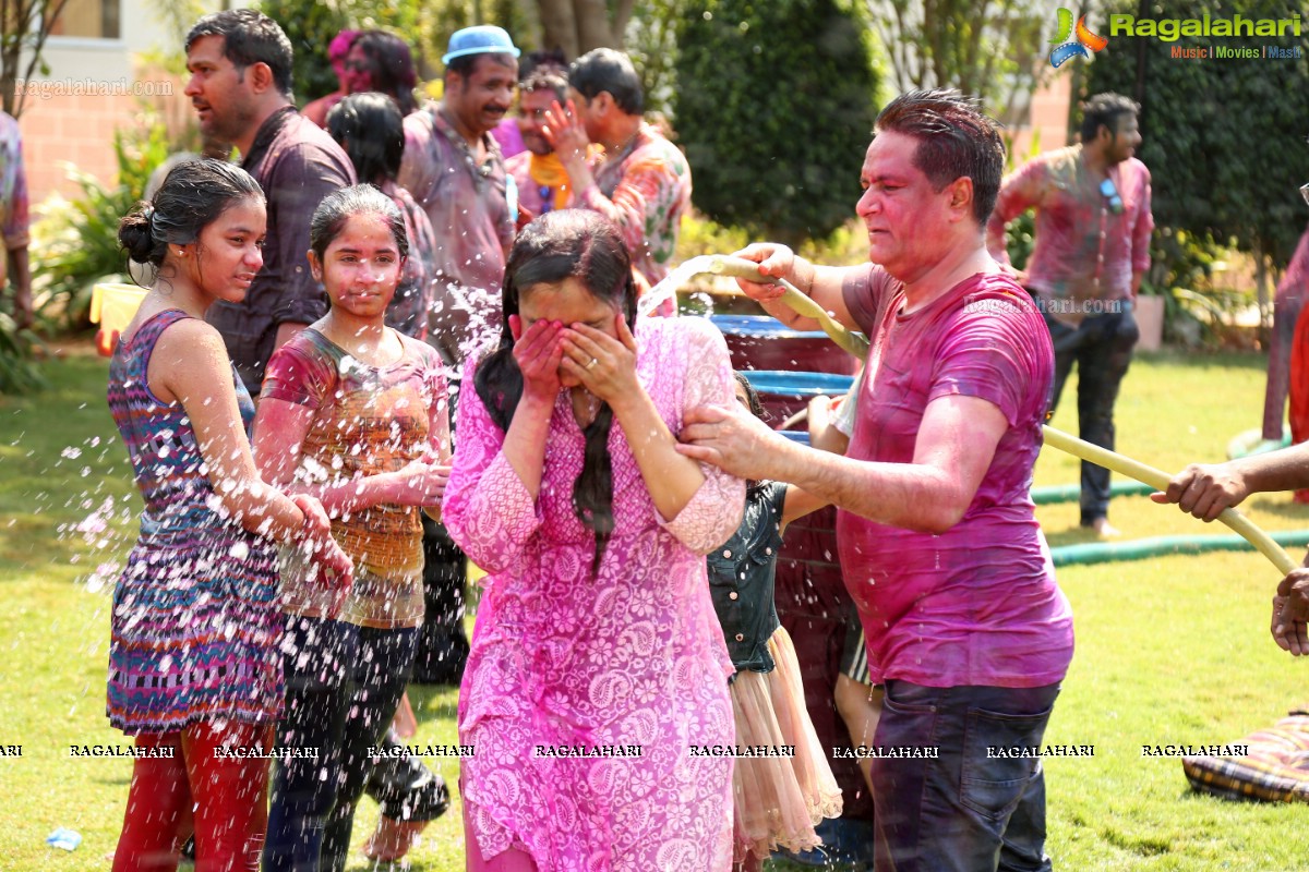 Holi 2017 Celebrations by Samanvay Ladies Club, Hyderabad