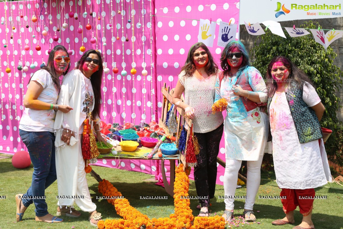 Holi 2017 Celebrations by Samanvay Ladies Club, Hyderabad