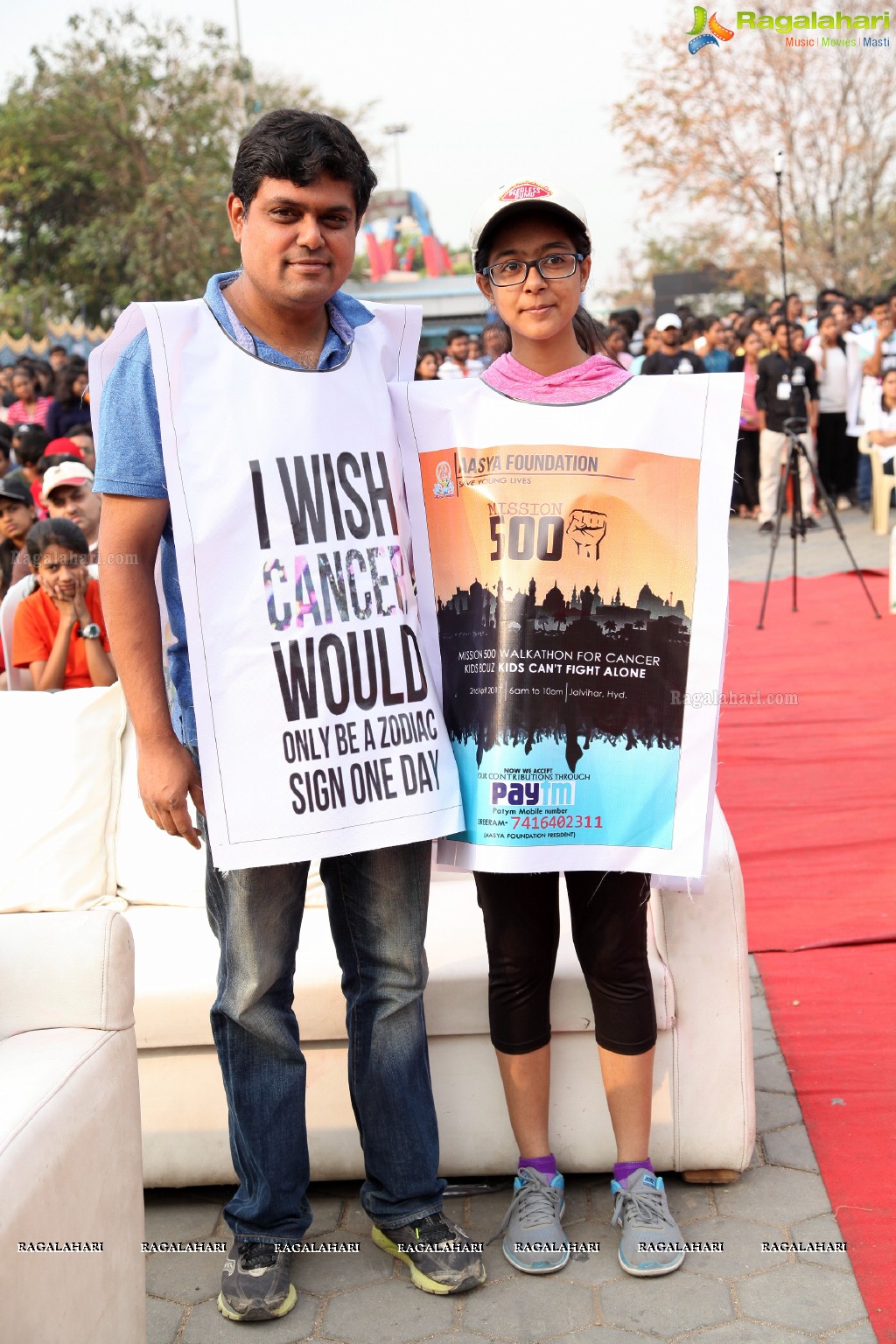 Walkathon - Saving Young Lives at Necklace Road, Hyderabad