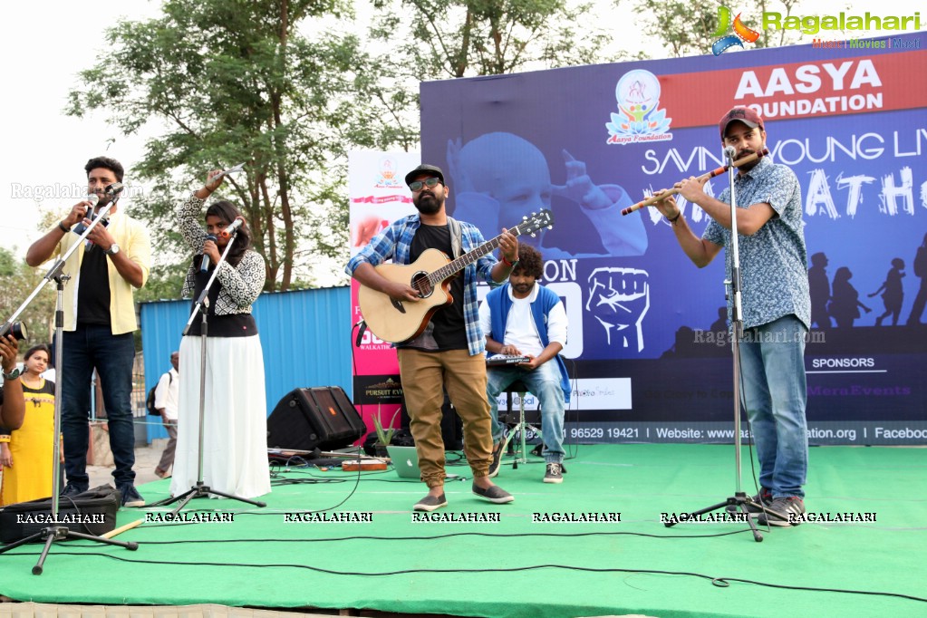 Walkathon - Saving Young Lives at Necklace Road, Hyderabad