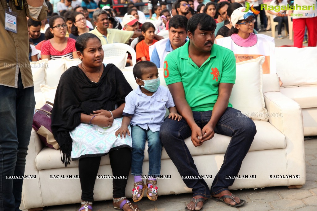 Walkathon - Saving Young Lives at Necklace Road, Hyderabad