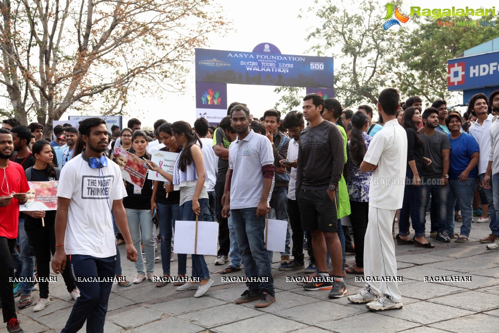 Walkathon - Saving Young Lives at Necklace Road, Hyderabad