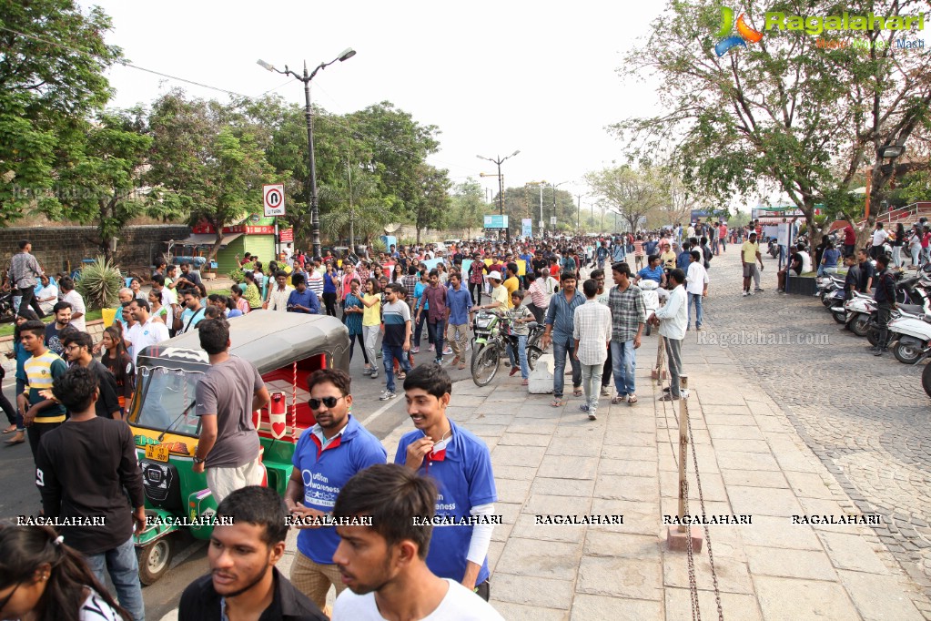 Walkathon - Saving Young Lives at Necklace Road, Hyderabad