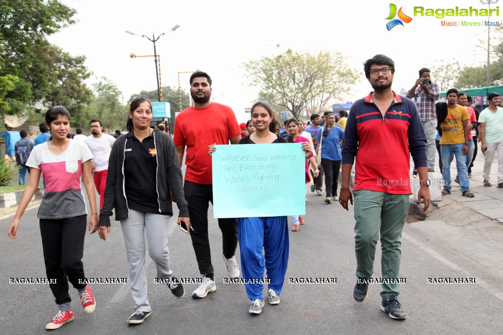 Walkathon - Saving Young Lives at Necklace Road, Hyderabad