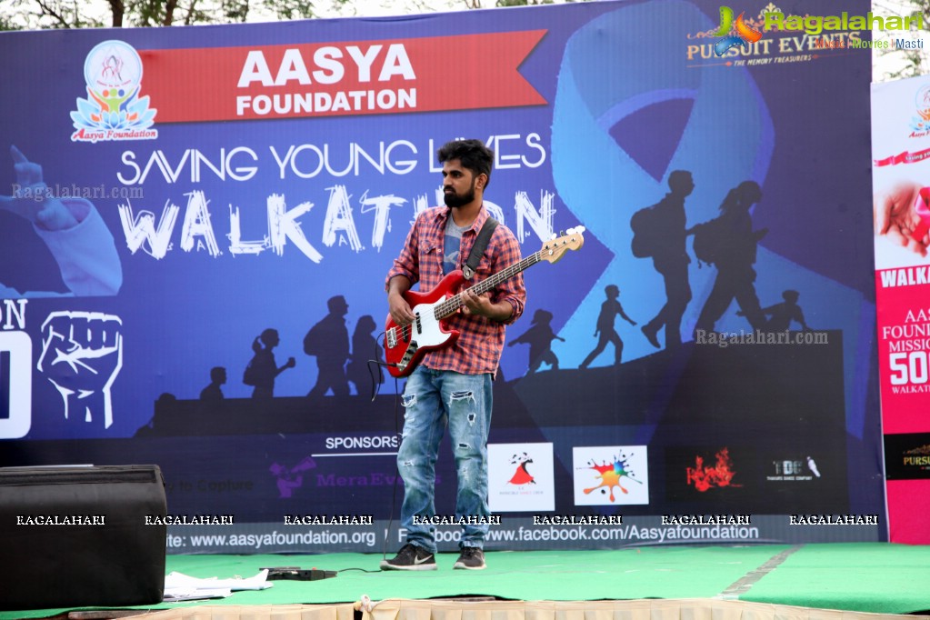 Walkathon - Saving Young Lives at Necklace Road, Hyderabad