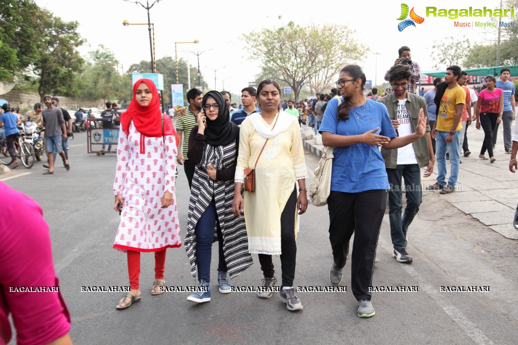 Walkathon - Saving Young Lives at Necklace Road, Hyderabad