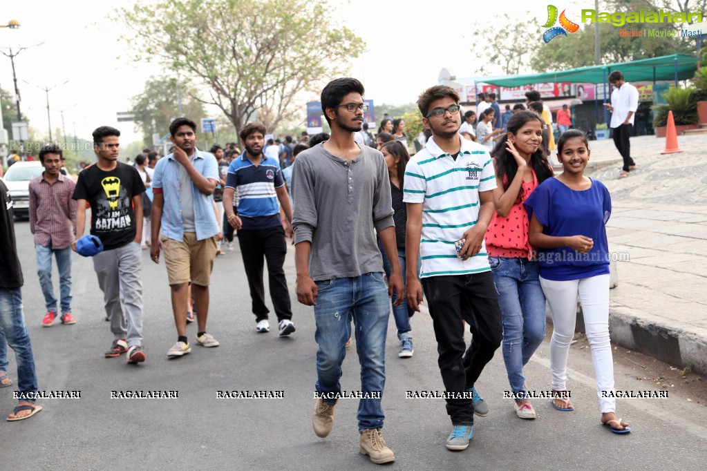 Walkathon - Saving Young Lives at Necklace Road, Hyderabad