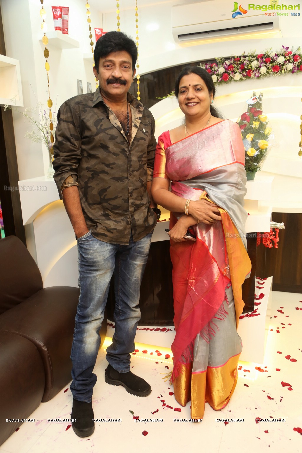 Shari's Hair and Beauty Studio Launch by Rajasekhar and Jeevitha