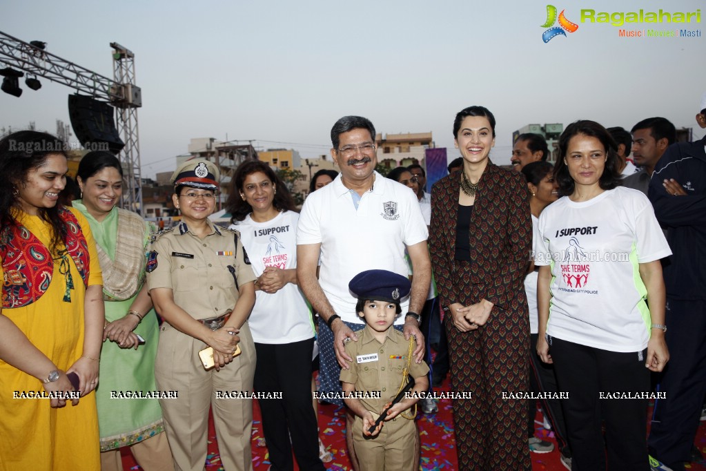 Women's Day Celebrations by SHE Team at People's Plaza, Necklace Road, Hyderabad