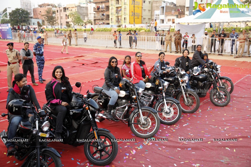 Women's Day Celebrations by SHE Team at People's Plaza, Necklace Road, Hyderabad