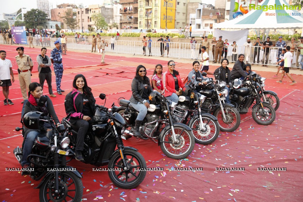 Women's Day Celebrations by SHE Team at People's Plaza, Necklace Road, Hyderabad