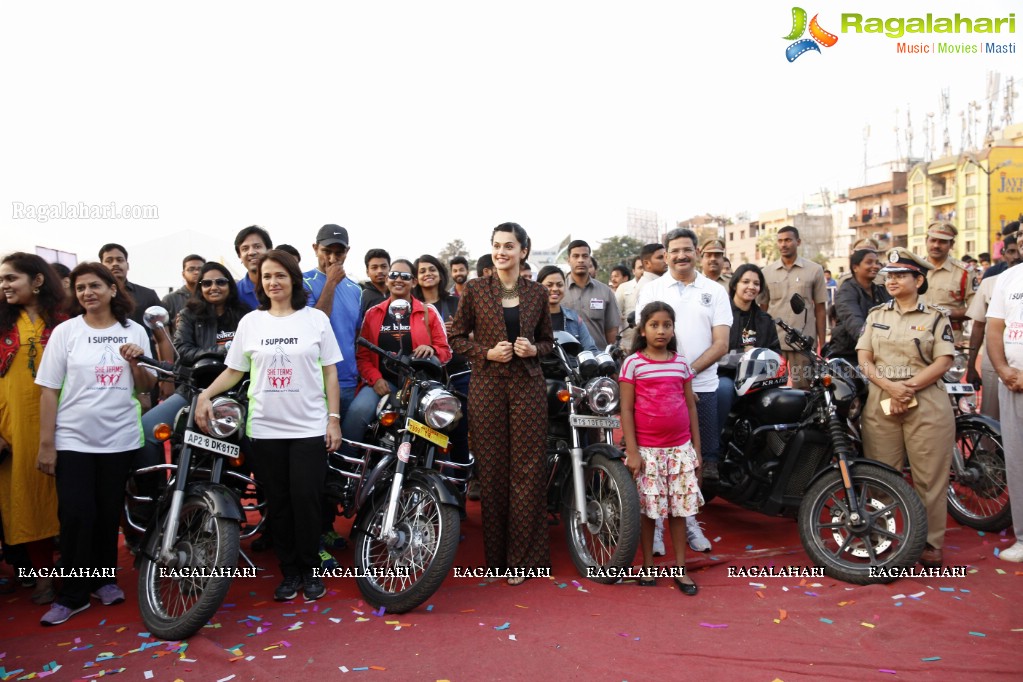 Women's Day Celebrations by SHE Team at People's Plaza, Necklace Road, Hyderabad