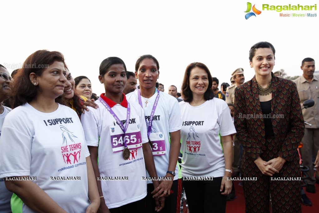 Women's Day Celebrations by SHE Team at People's Plaza, Necklace Road, Hyderabad