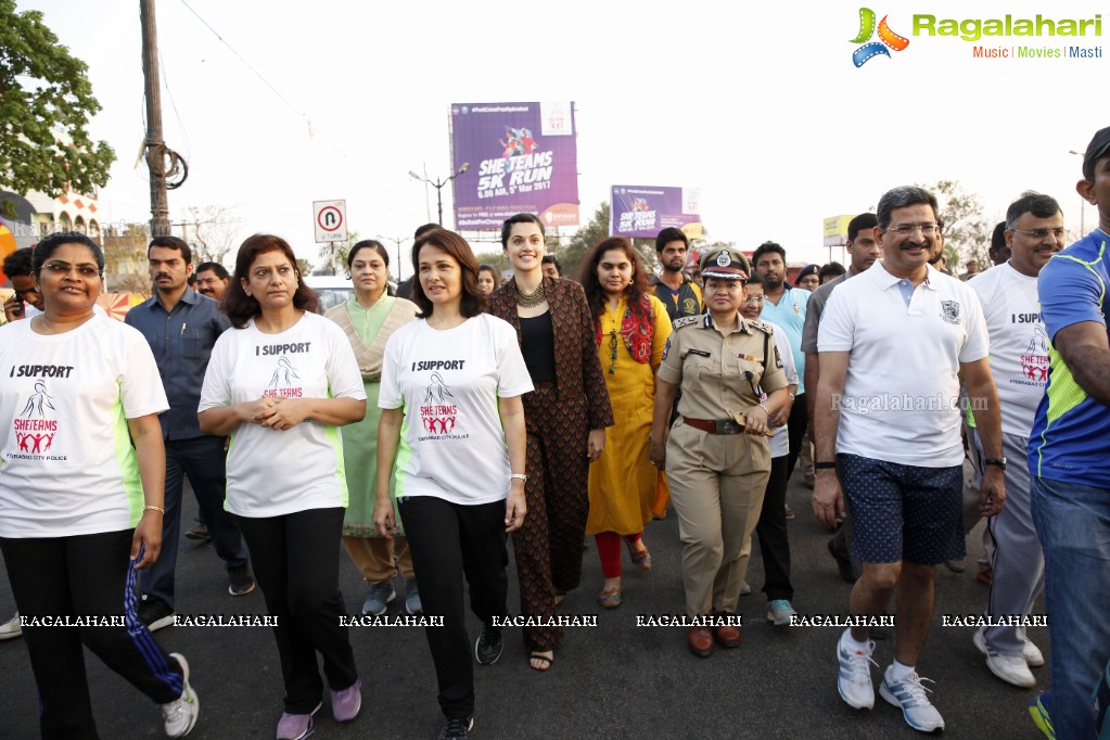 Women's Day Celebrations by SHE Team at People's Plaza, Necklace Road, Hyderabad