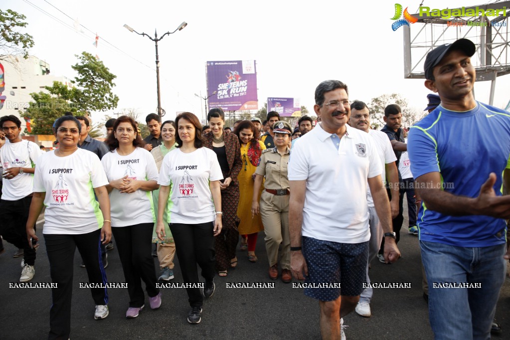 Women's Day Celebrations by SHE Team at People's Plaza, Necklace Road, Hyderabad