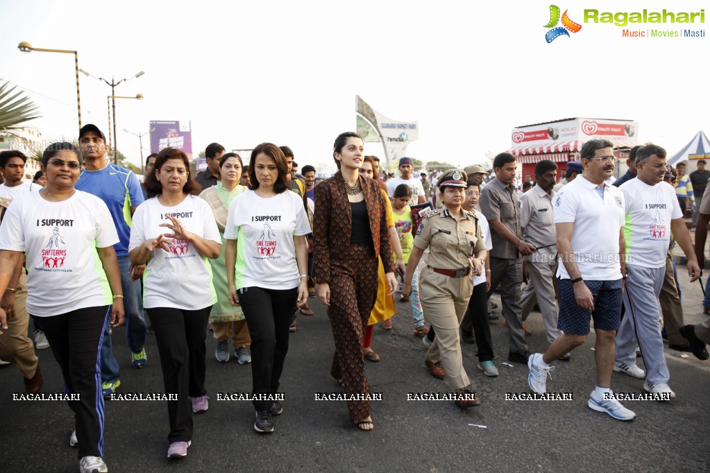 Women's Day Celebrations by SHE Team at People's Plaza, Necklace Road, Hyderabad