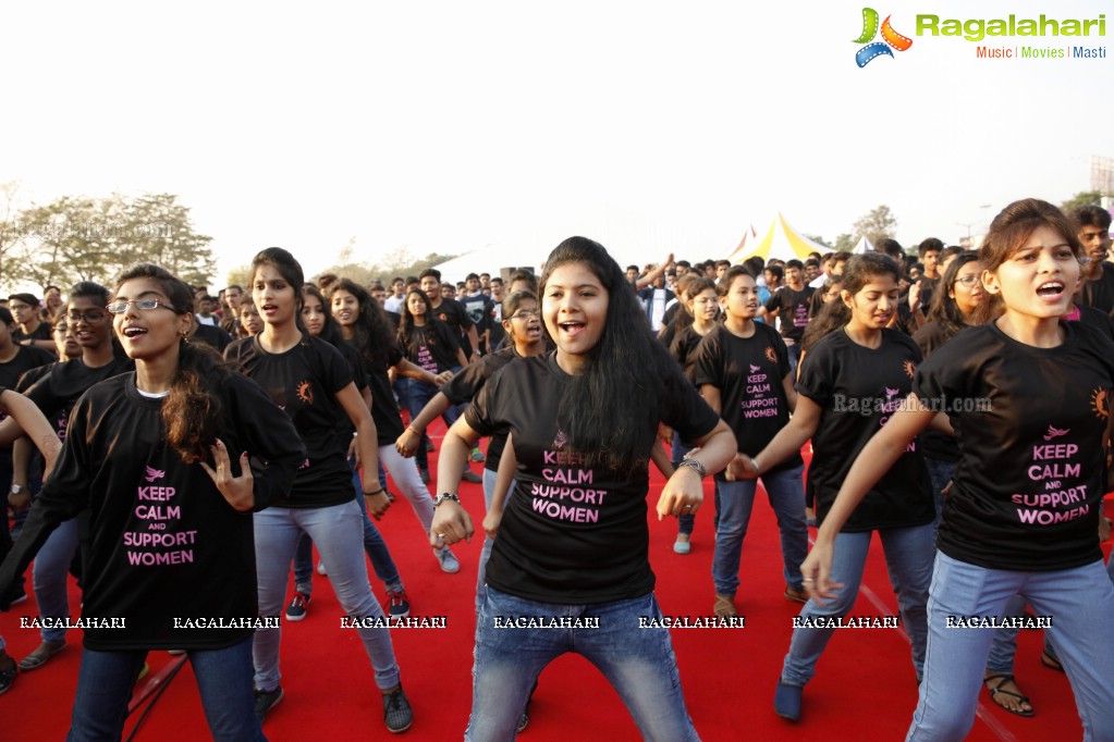 Women's Day Celebrations by SHE Team at People's Plaza, Necklace Road, Hyderabad