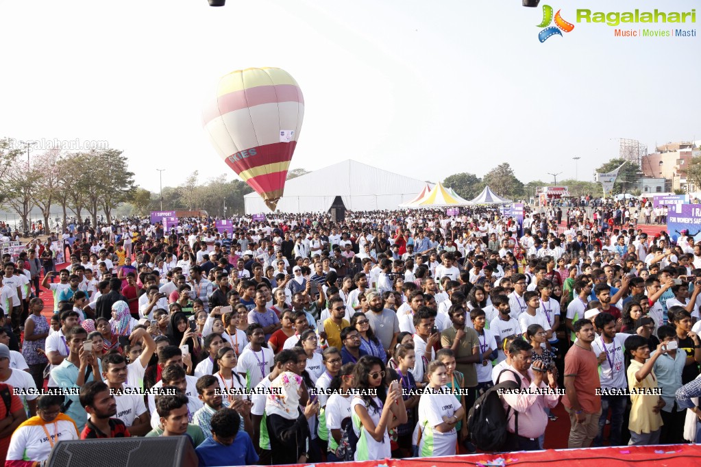 Women's Day Celebrations by SHE Team at People's Plaza, Necklace Road, Hyderabad