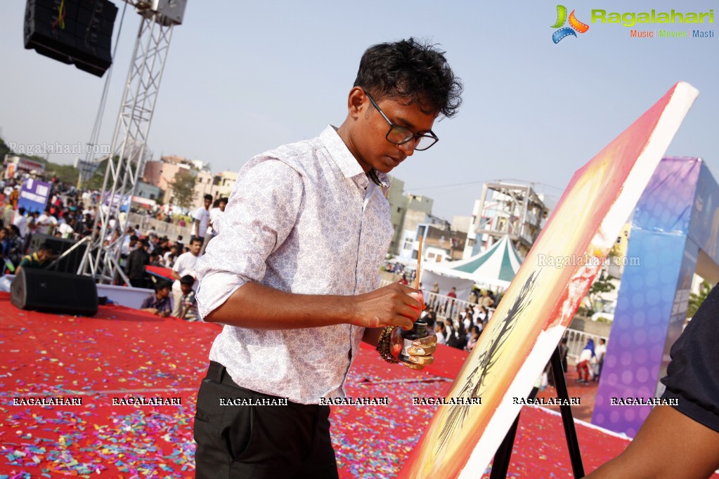 Women's Day Celebrations by SHE Team at People's Plaza, Necklace Road, Hyderabad