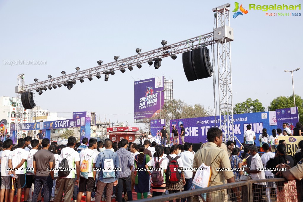 Women's Day Celebrations by SHE Team at People's Plaza, Necklace Road, Hyderabad