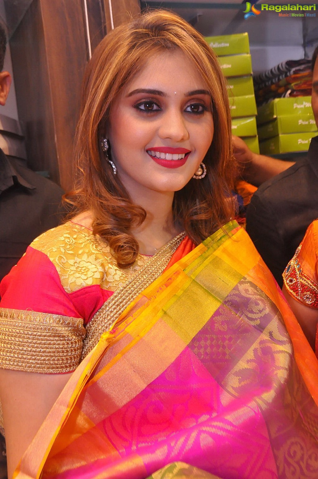 Surabhi launches Nakshatra Fashion Stores at Suchitra X Road, Hyderabad