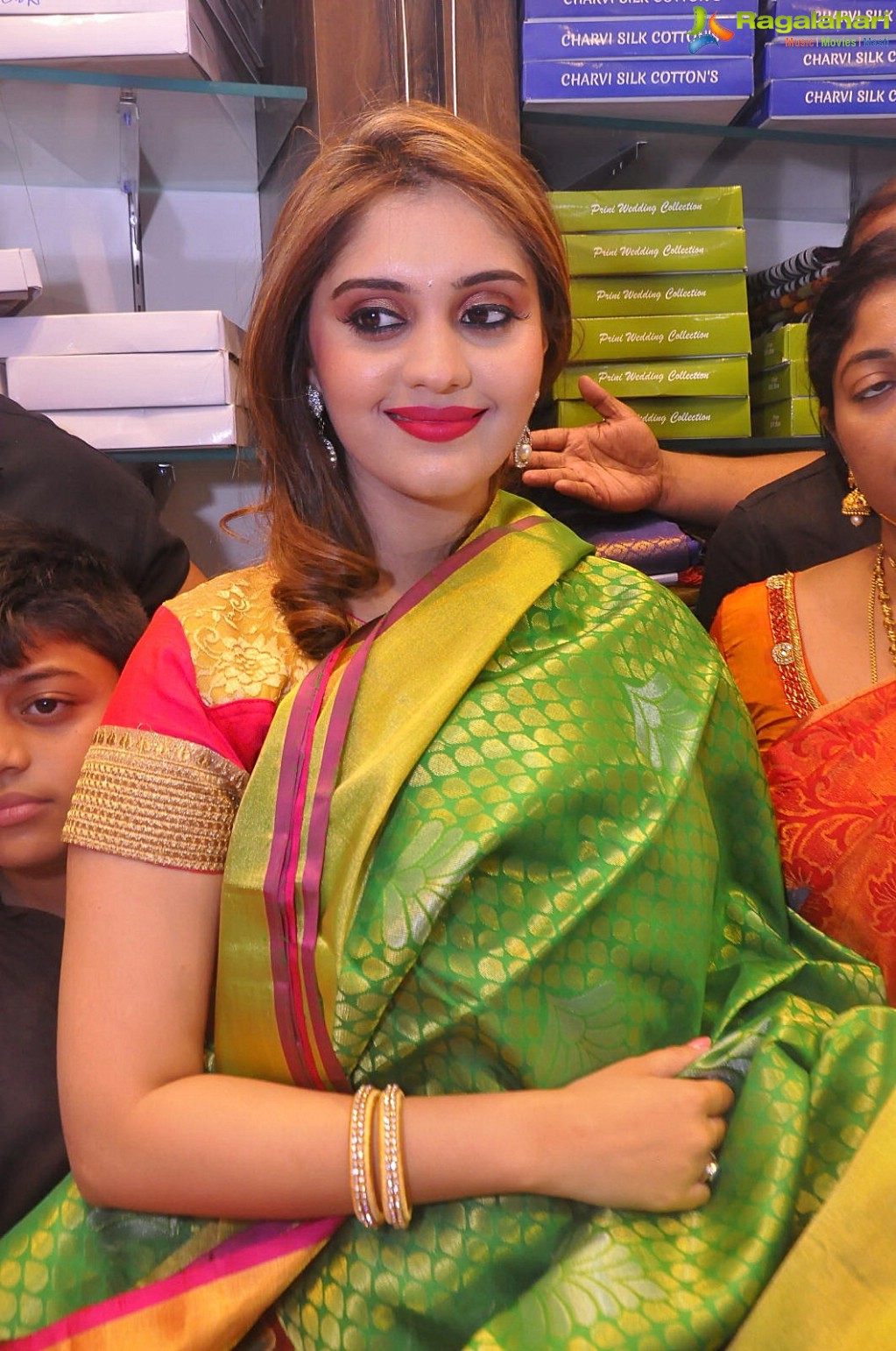 Surabhi launches Nakshatra Fashion Stores at Suchitra X Road, Hyderabad
