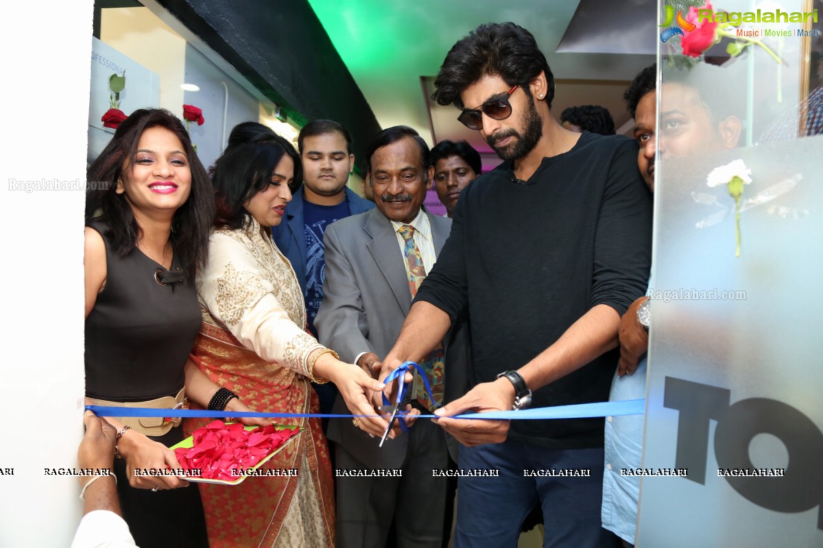 Rana launches Toni and Guy Multinational Hair Dressing Saloon at Road No.12, Banjara Hills, Hyderabad