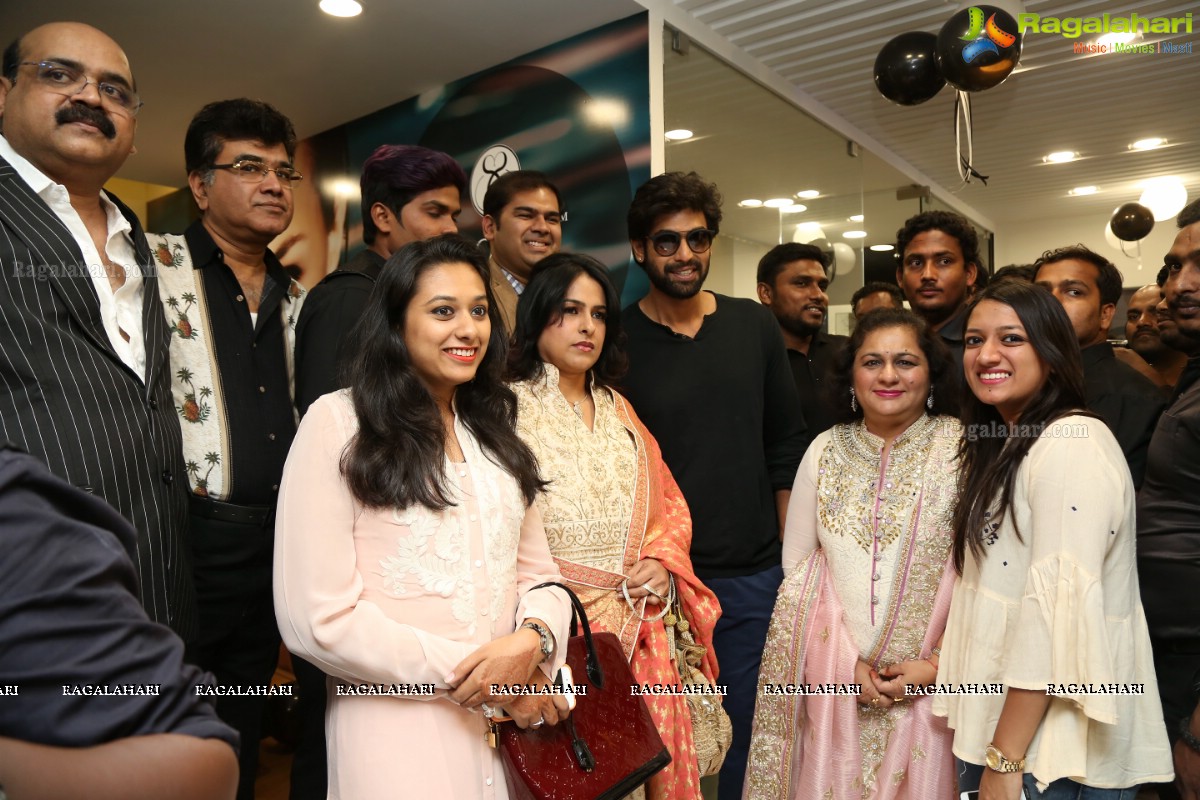 Rana launches Toni and Guy Multinational Hair Dressing Saloon at Road No.12, Banjara Hills, Hyderabad