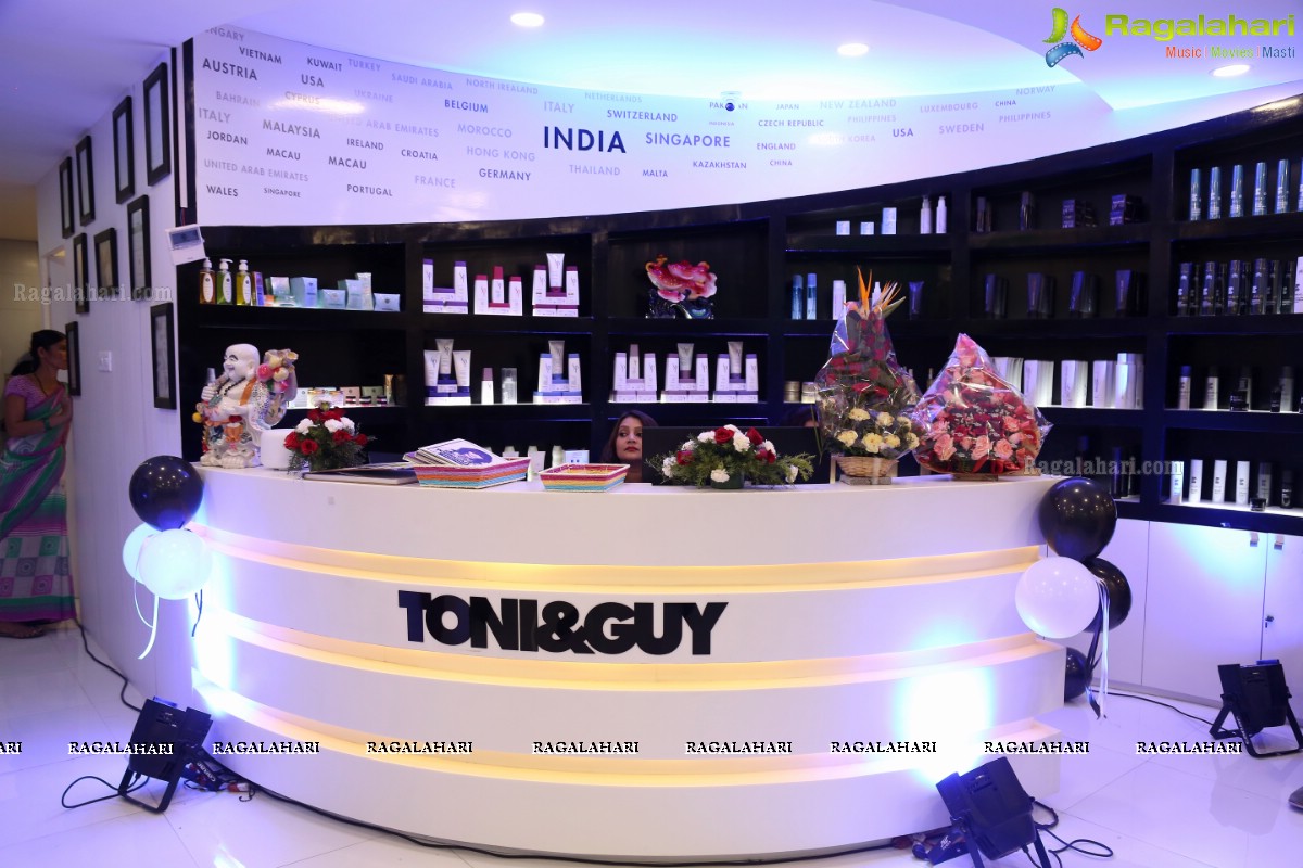 Rana launches Toni and Guy Multinational Hair Dressing Saloon at Road No.12, Banjara Hills, Hyderabad