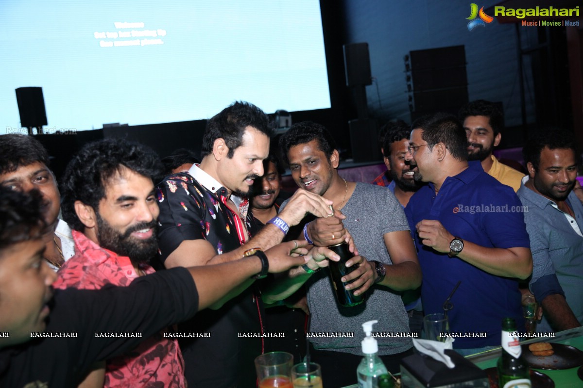 Venu Tallamudi Birthday Bash at HyLife Brewing Company, Jubilee Hills, Hyderabad