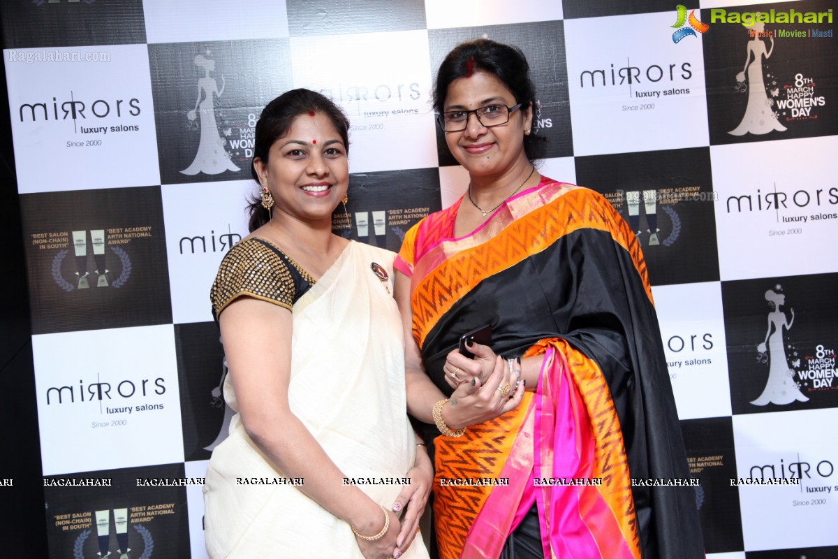 Women's Day Celebrations at Mirrors Salon, Banjara Hills, Hyderabad