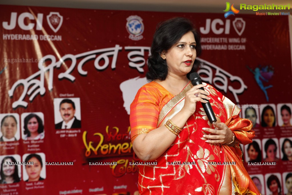 Women's Day Celebrations by JCI at Institute of Hotel Management, Vidhyanagar, Hyderabad