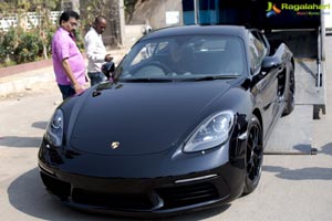 Naga Shaurya Porsche 718 Cayman