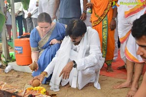 Pawan kalyan Lays Foundation Stone