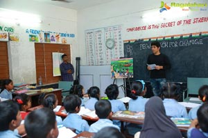 Allu Sirish Pega Teach For Change