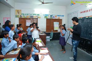 Allu Sirish Pega Teach For Change